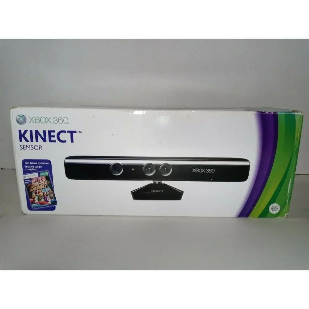 Microsoft Xbox 360 Kinect Motion Sensor Bar 1414 in Original Box